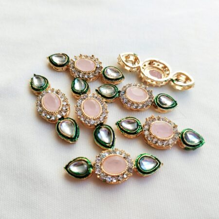 Indian imported kundan with holes
